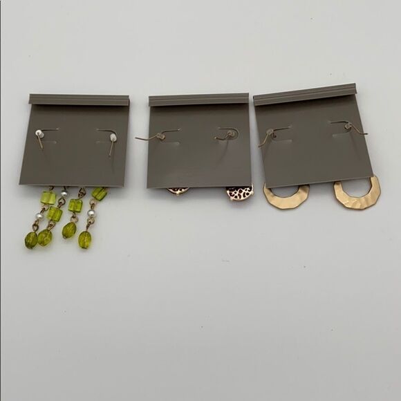 New 3 pc Cusp by Neiman Marcus Dangle Earring Set - Picture 7 of 8